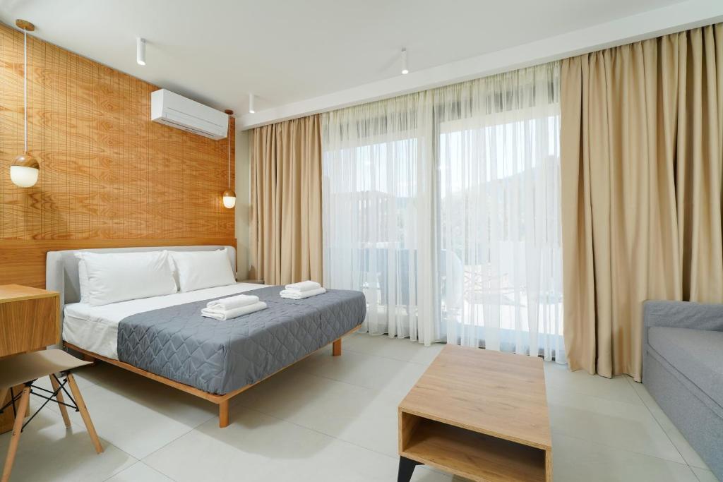 Postel nebo postele na pokoji v ubytování Valen Mare Suites