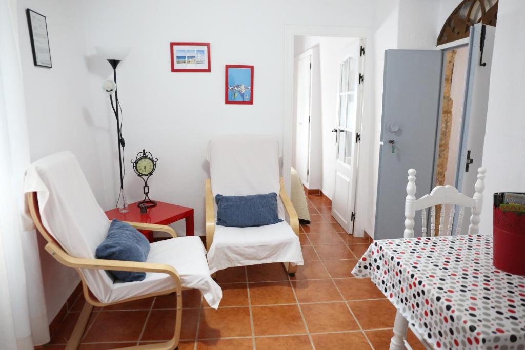 Postel nebo postele na pokoji v ubytování Vivienda de Alojamiento Rural Casa Naty