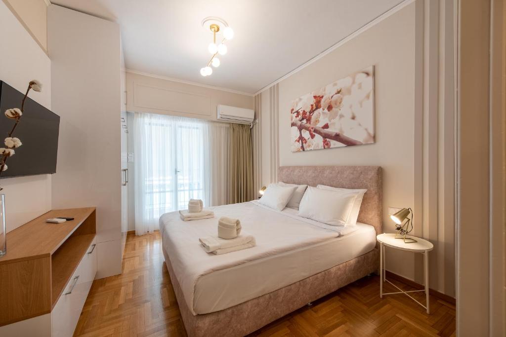 Postel nebo postele na pokoji v ubytování MEDLUXE LUXURY APARTMENT !