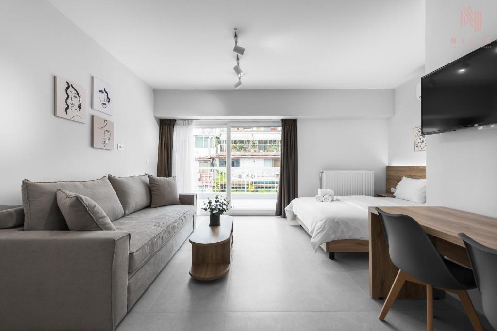 Posteľ alebo postele v izbe v ubytovaní P30, Nilie Hospitality MGMT