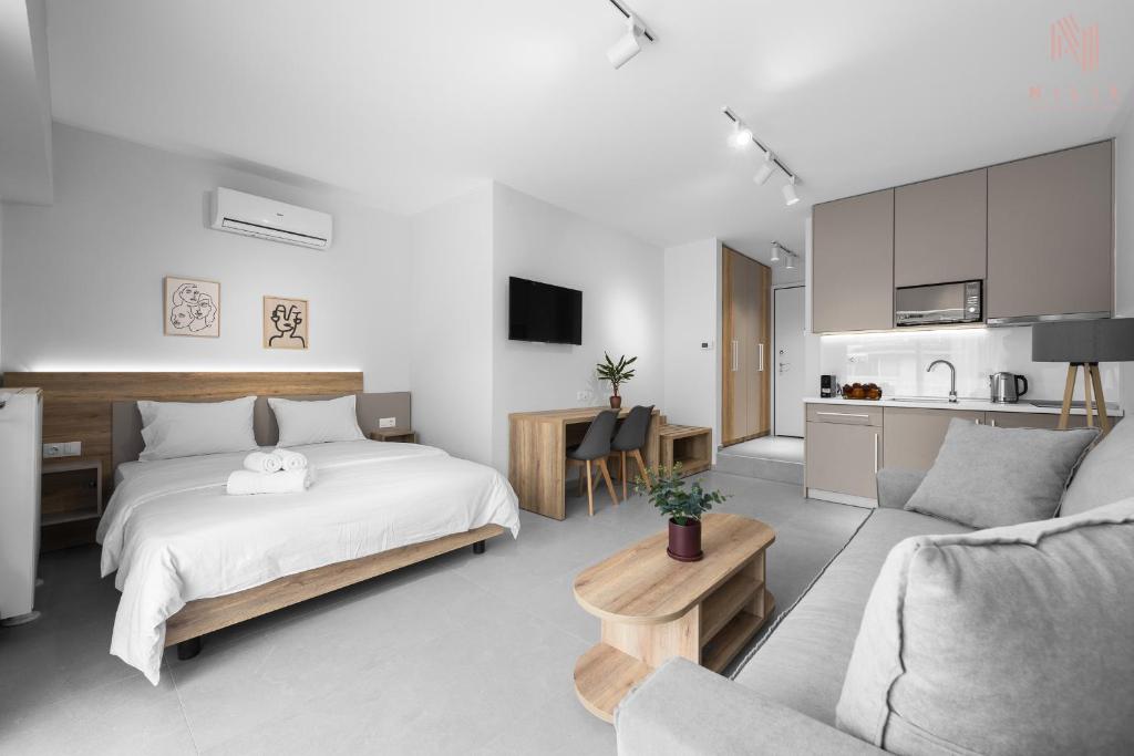 Posteľ alebo postele v izbe v ubytovaní P30, Nilie Hospitality MGMT