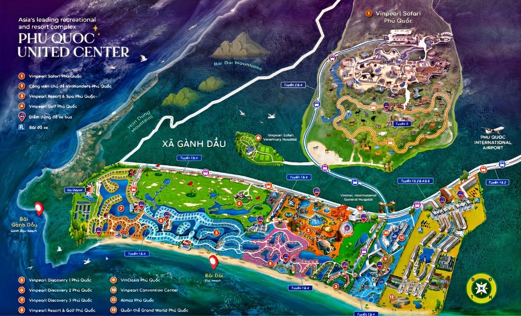 Grandworld Phu Quoc: Khám phá kỳ quan giải trí tại Grandworld Phú Quốc - điểm đến mới nhất của đảo Ngọc. Với các trò chơi hấp dẫn, địa điểm ẩm thực đa dạng và  khung cảnh đẹp mê hồn, Grandworld Phú Quốc chắc chắn sẽ làm bạn hài lòng.