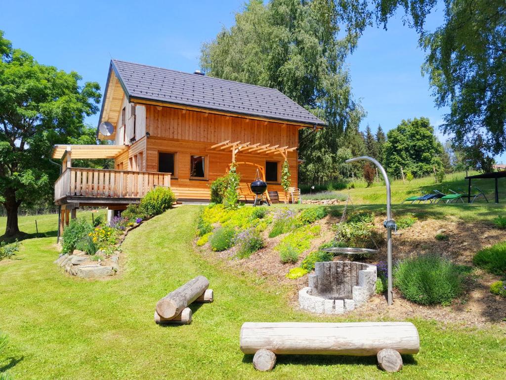 Zahrada ubytování Auszeit Almhaus Schmalzbauer