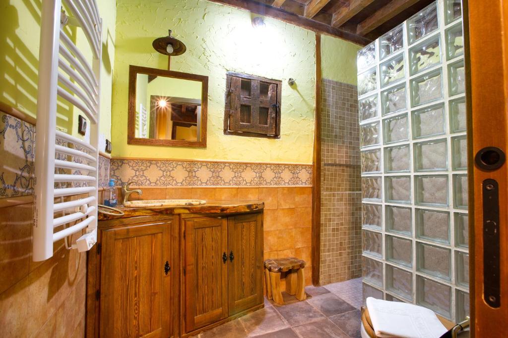 Koupelna v ubytování Cuencaloft Jardines
