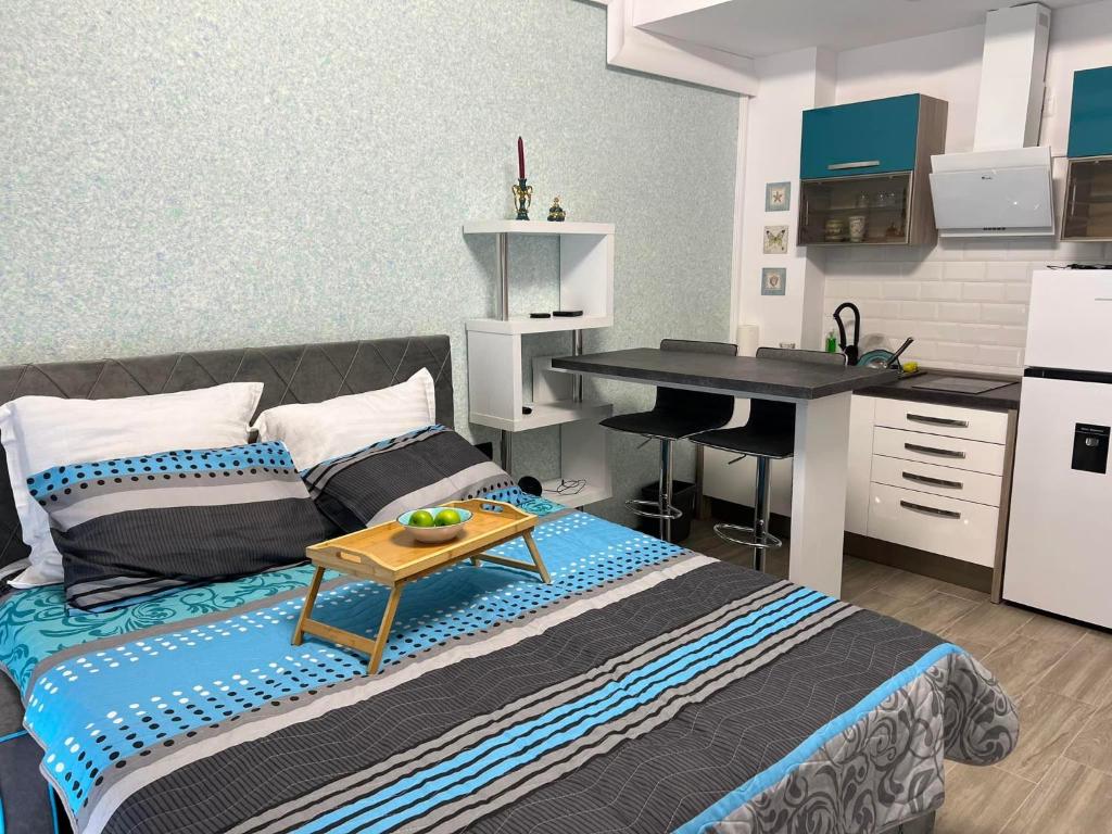 Køkken eller tekøkken på Mamaia Nord-Casa del Mar85