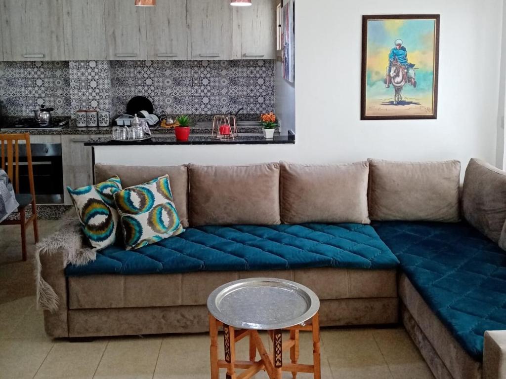 Posezení v ubytování Perla Saidia Appartement