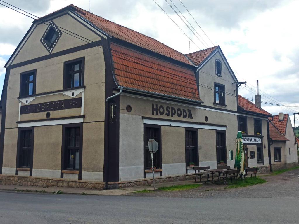 Budova, kde se penzion nachází