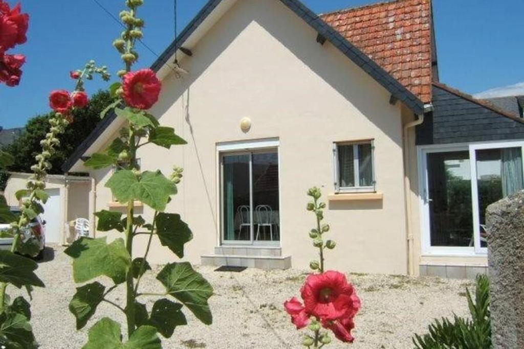 Bygningen som feriehuset ligger i