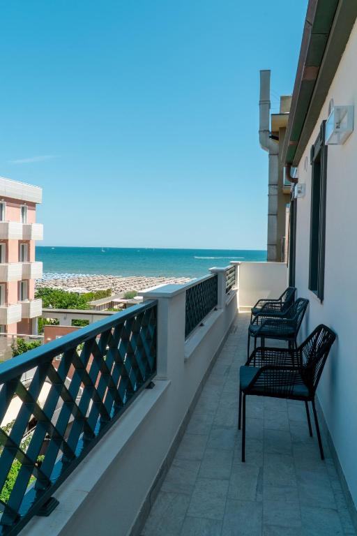 Balkón nebo terasa v ubytování Brasil Seaview Hotel
