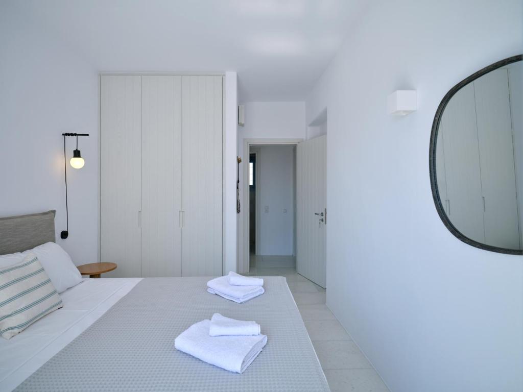 Posteľ alebo postele v izbe v ubytovaní Etherio Apartment II