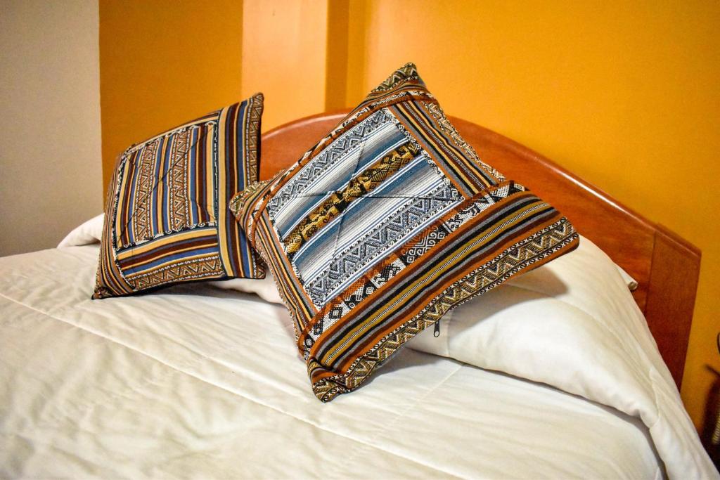 Postel nebo postele na pokoji v ubytování Hotel del Sur