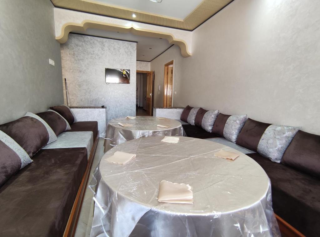 Posezení v ubytování Appartments Achahbar