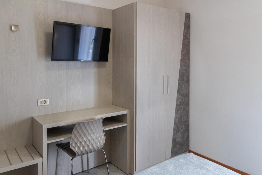 TV a/nebo společenská místnost v ubytování Hotel Boston