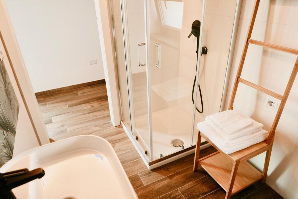 Koupelna v ubytování A casa di Alberta B&B Relais
