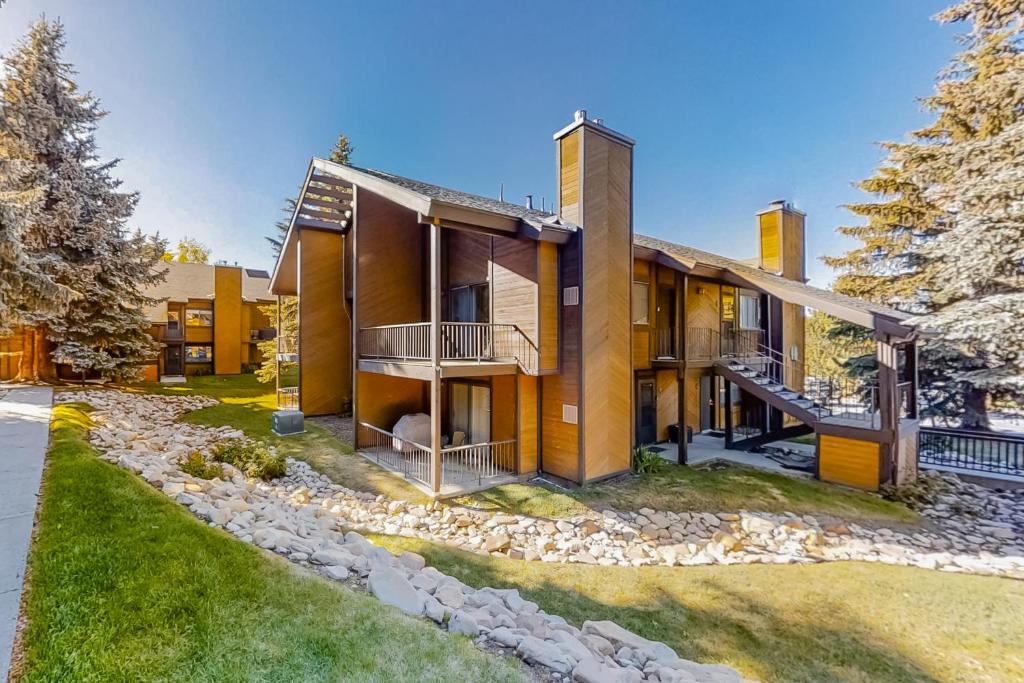 an exterior view of a house at Alpine Gem in Park City