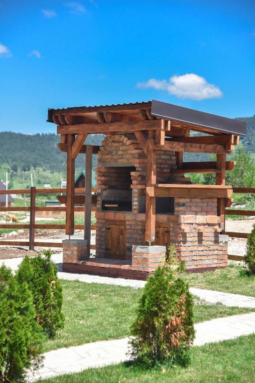 Paesaggio naturale nelle vicinanze della villa