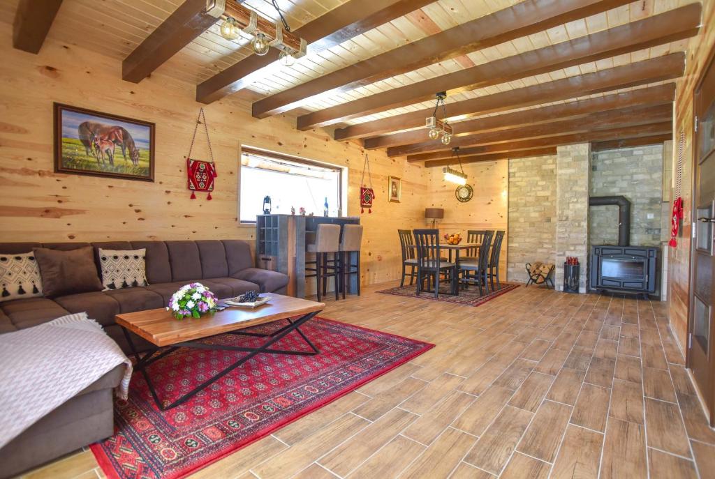 Area soggiorno di Big bear villas