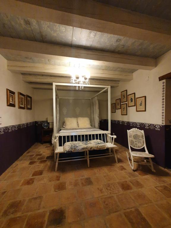 Posezení v ubytování Casa Dos Gallos