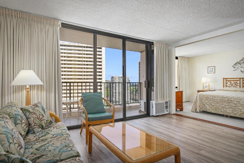 Aston at the Waikiki Banyan - Suite D'une Chambre Avec Vue Sur La Ville