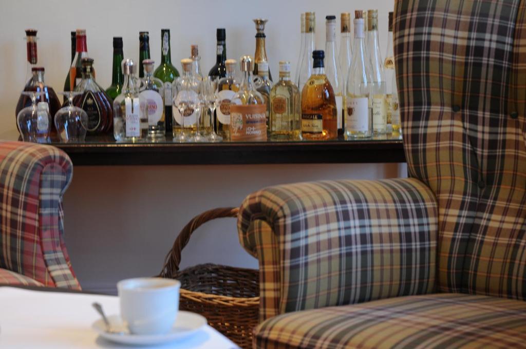 Nápoje v ubytování Hotel Waldhof auf Herrenland