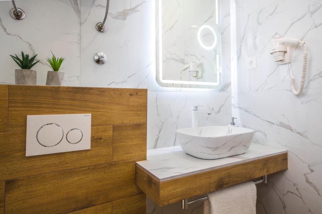 Kúpeľňa v ubytovaní Split Central Luxury Studios