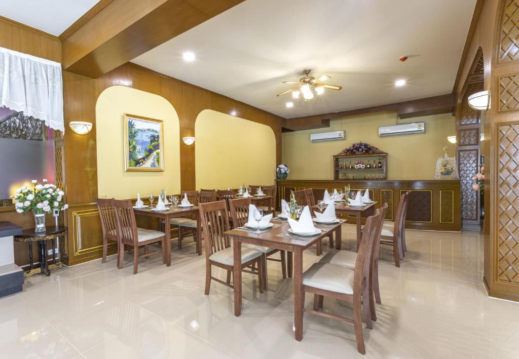 Restaurace v ubytování Sabai Inn