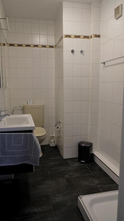 Koupelna v ubytování Gasthof Hirschenbräu Michel