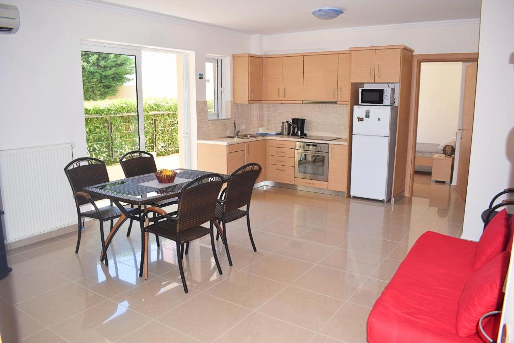 Dining area sa apartment