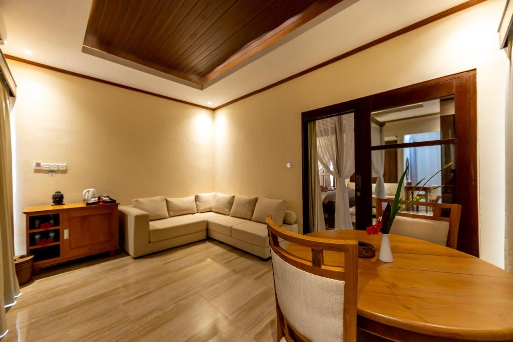 Posezení v ubytování Champlung Sari Villa & Spa Ubud