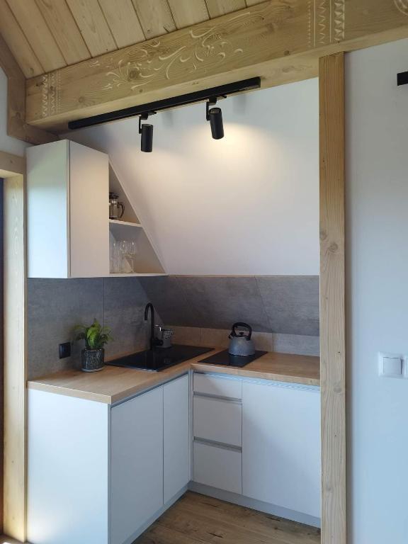 Kuchyňa alebo kuchynka v ubytovaní Apartament u Bobaków 1