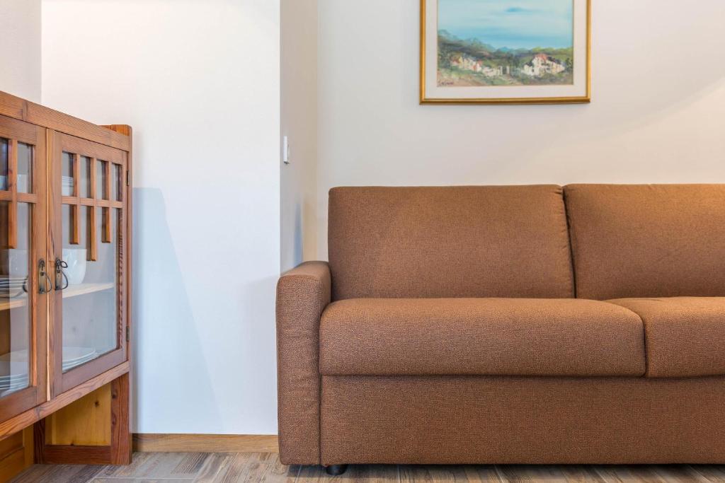 Posezení v ubytování Aumia Apartment Rubin