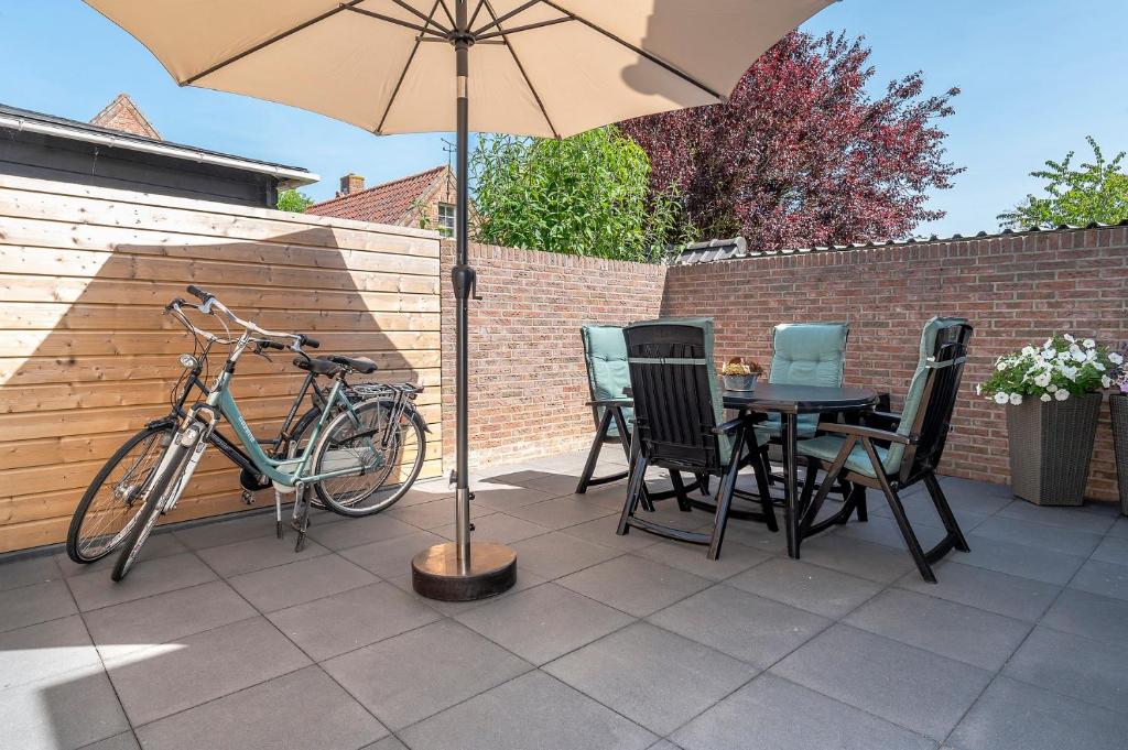 Patio nebo venkovní prostory v ubytování Vakantiehuis '2bijZee' dicht bij Domburg en strand