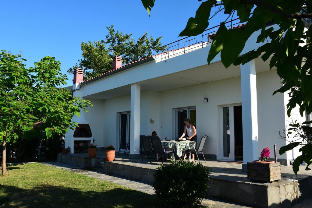 Zahrada ubytování Villa Monte Kariotes
