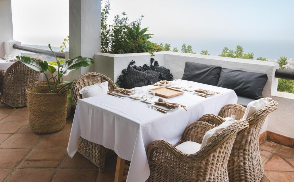 Posezení v ubytování B&B Muse Marbella
