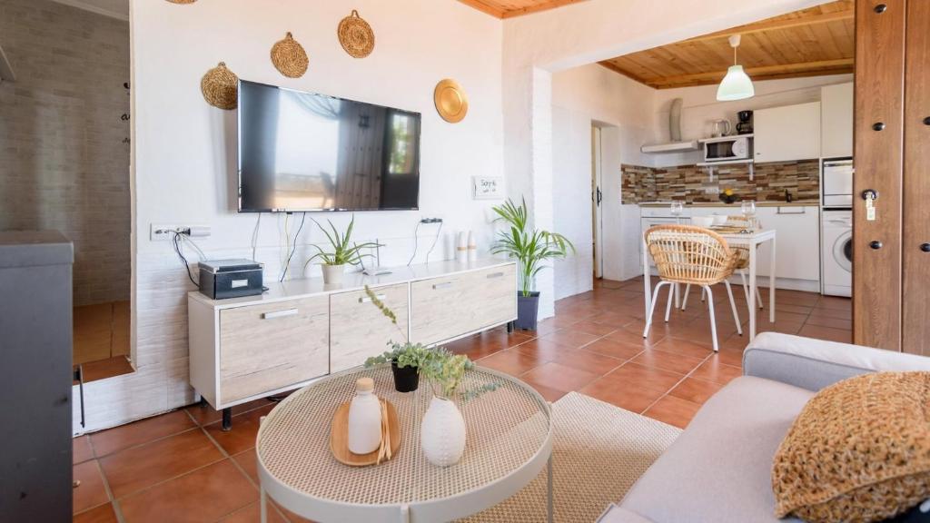 Kuchyň nebo kuchyňský kout v ubytování Villa Javier de Torrox by Ruralidays