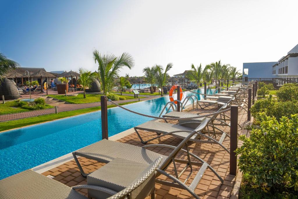 Bazén v ubytování Melia Llana Beach Resort & Spa - Adults Only - All Inclusive nebo v jeho okolí