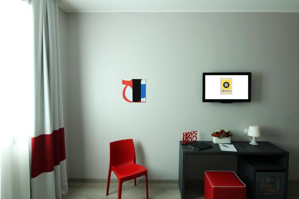 Posezení v ubytování AN Hotel Dépendance Milano Melegnano