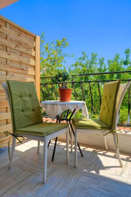 Balkón nebo terasa v ubytování La Casa de Cambo