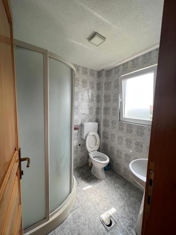 Koupelna v ubytování Villa Ajša