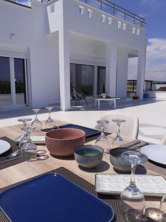 Balkón nebo terasa v ubytování Villas Lago e Mare