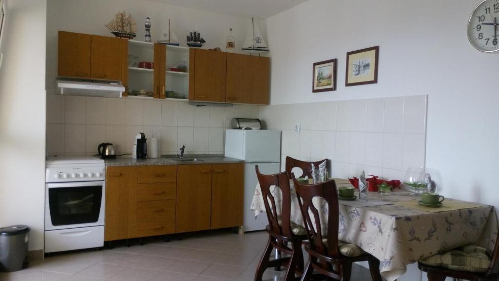 Kuchyň nebo kuchyňský kout v ubytování Apartment Z&E