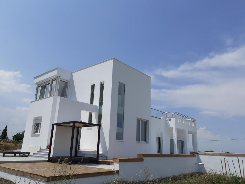 Budova, kde se vila nachází