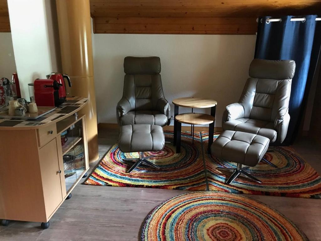 Posezení v ubytování Becca Miedzo appartement