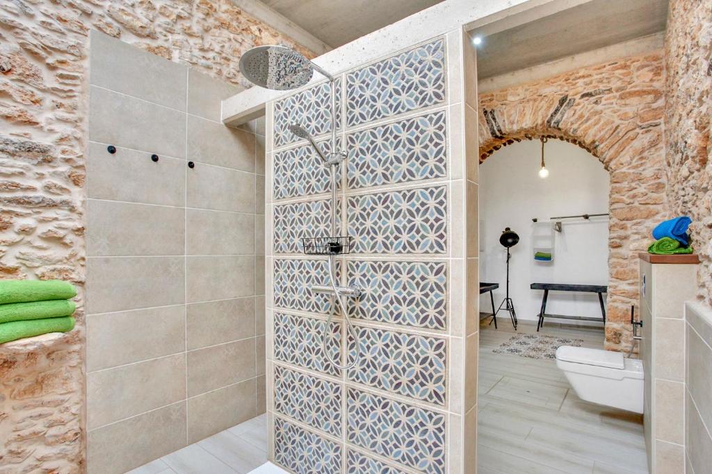 Kúpeľňa v ubytovaní Casa Rural Sajoná