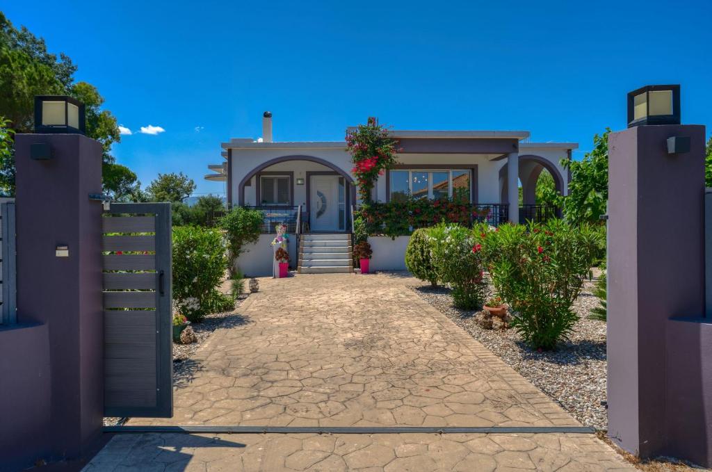Zahrada ubytování Filios Villa