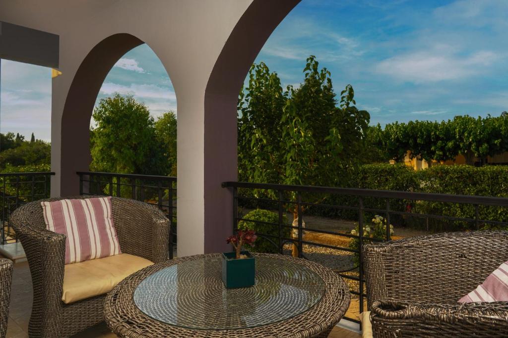 Zahrada ubytování Filios Villa