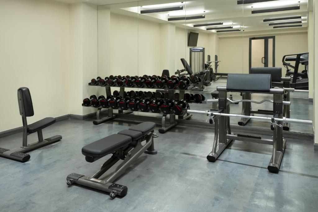 Fitness centrum a/nebo fitness zařízení v ubytování Sphera by Stellar Hotels, Yerevan