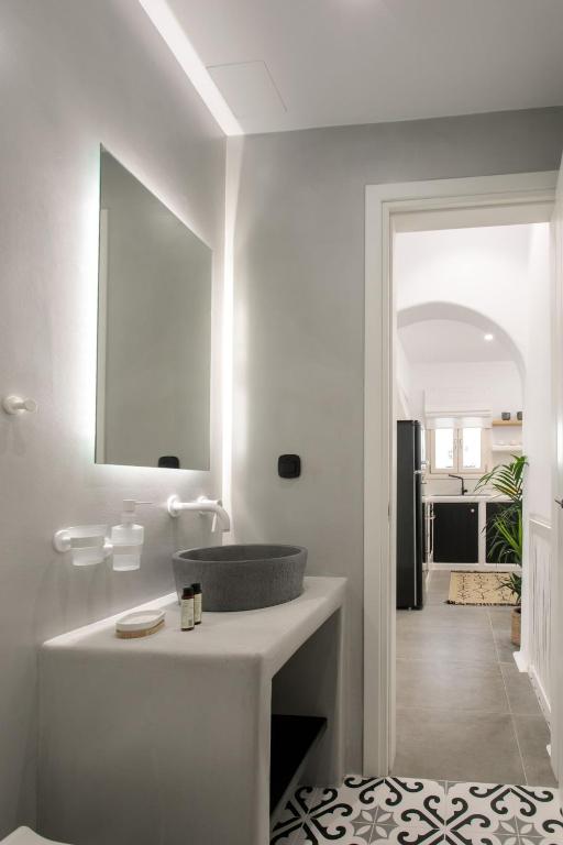 Kuchyňa alebo kuchynka v ubytovaní Kamvas Deluxe Apartments