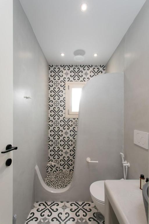 Kúpeľňa v ubytovaní Kamvas Deluxe Apartments