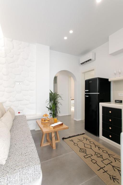 Kuchyňa alebo kuchynka v ubytovaní Kamvas Deluxe Apartments